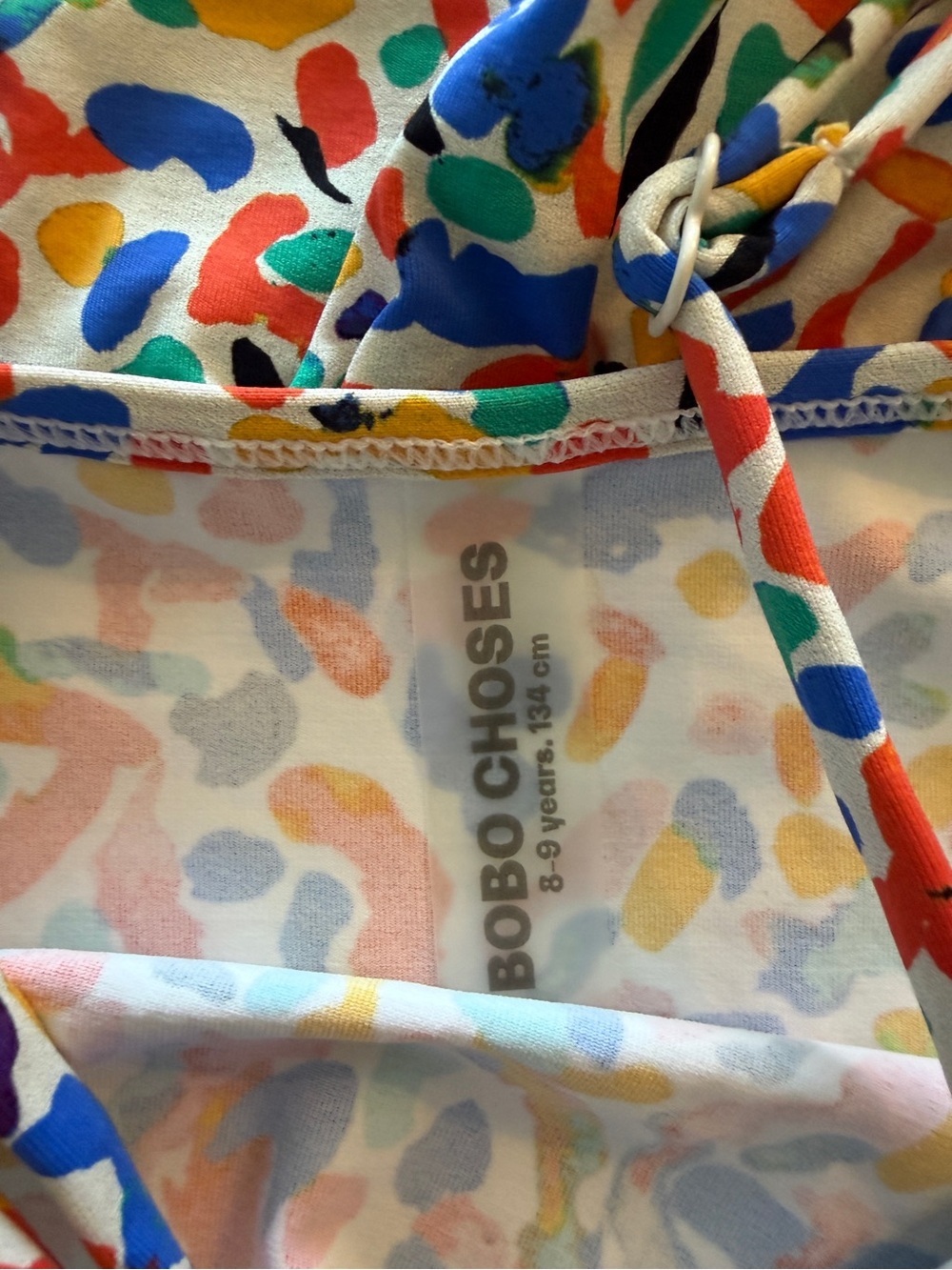 Bobo Choses Girls' Multicolor Ruffle One-Piece Swimsuit - Picture 3 of 4